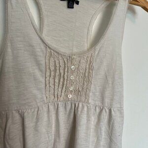 American Eagle. Soft Tank Top. Off-White Color. Size M. Womens.